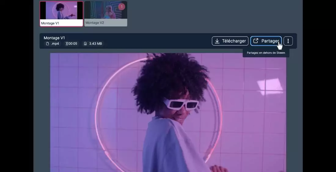 Partagez et livrer sans contrainte