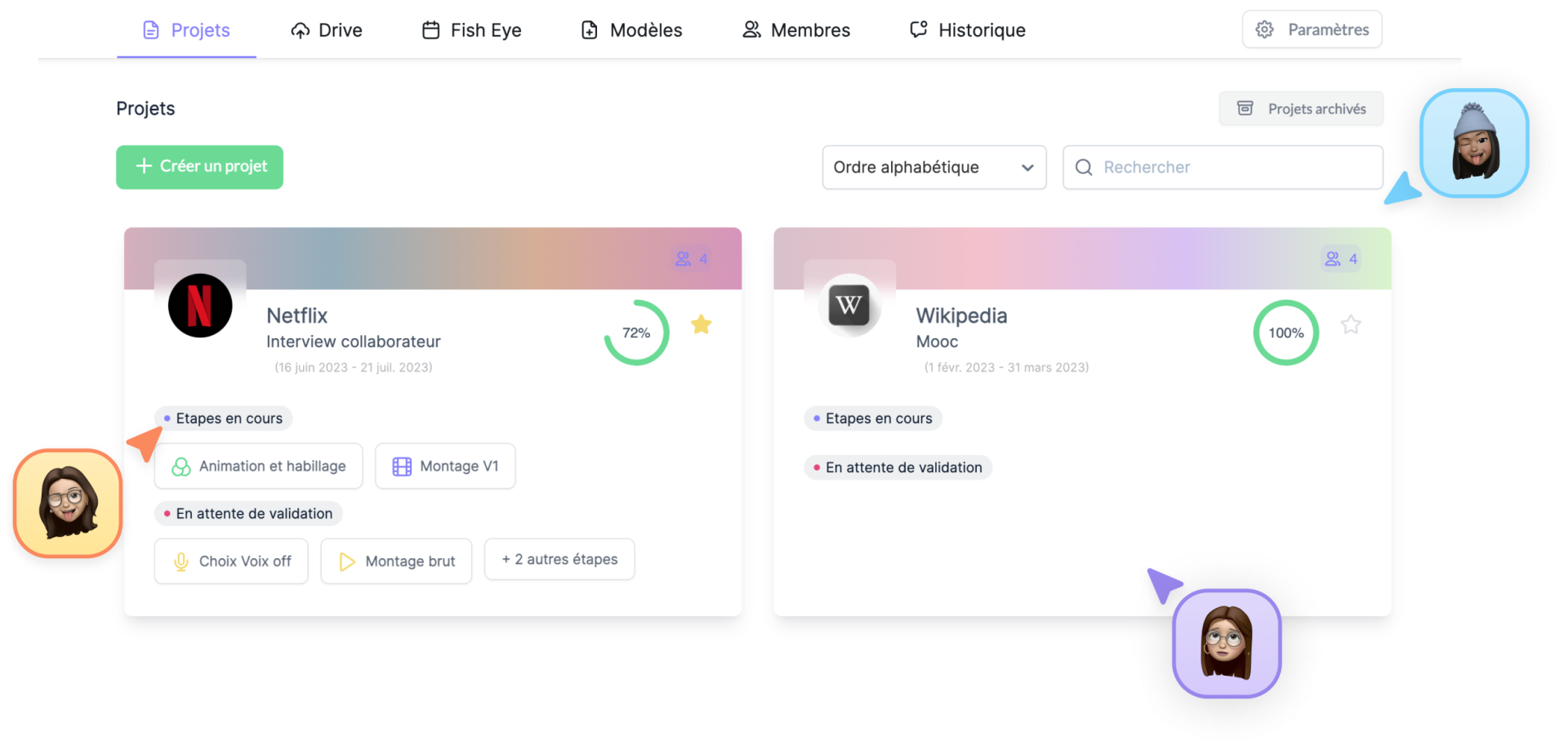 Testez vous-mêmes l’application